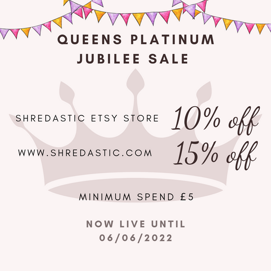 Queens Jubilee Discount **NOW LIVE**
