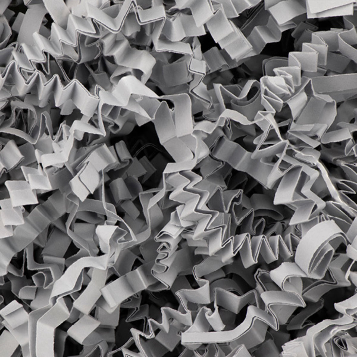 ShredAstic®️ Dove Grey ZigZag Crinkle Paper