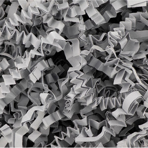 ShredAstic®️ Dove Grey ZigZag Crinkle Paper