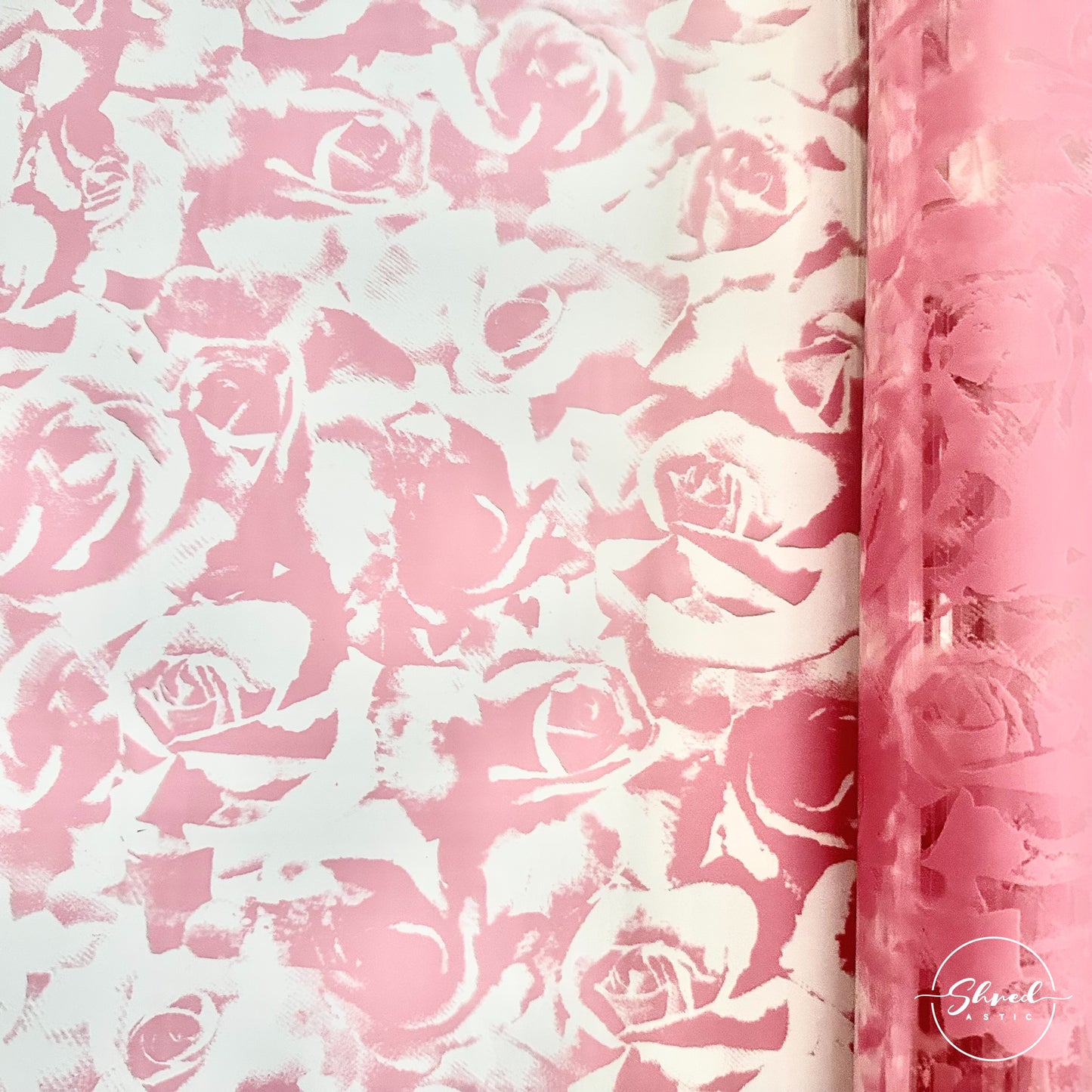 Pink Rose Cellophane