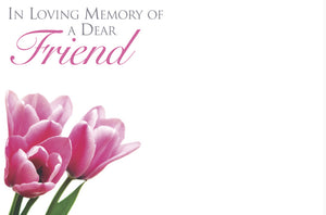 ShredAstic®️ flower Message Cards friend Mum small 6 x 9cm