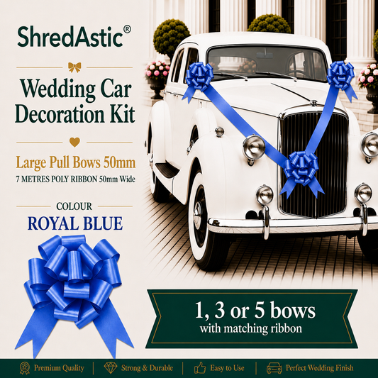 Royal Blue - Wedding Car Decoration Kit