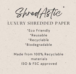 ShredAstic®️ Sweetheart25 Mix  - Candy Pink, Pale Pink & Natural Kraft  ZigZag Crinkle Paper Mix Valentines Mothers Day