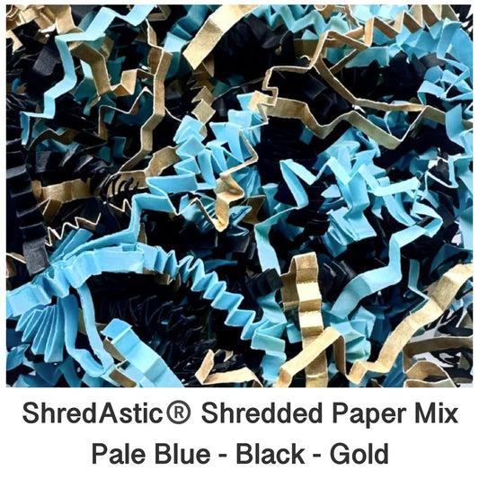 Black, Pale Blue & Gold ZZ Mix