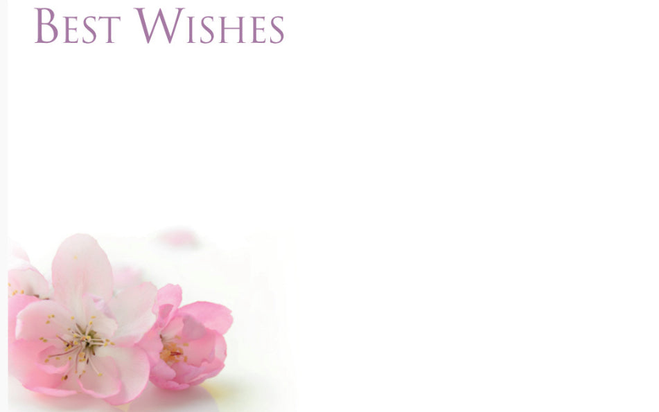 ShredAstic®️ flower Message Cards friend Mum small 6 x 9cm