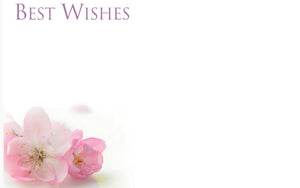 ShredAstic®️ flower Message Cards friend Mum small 6 x 9cm
