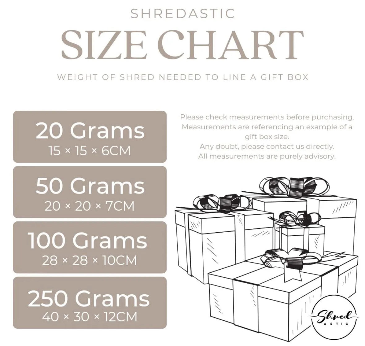ShredAstic®️ Black & Gold ZigZag Shredded Paper Mix Gift Packaging