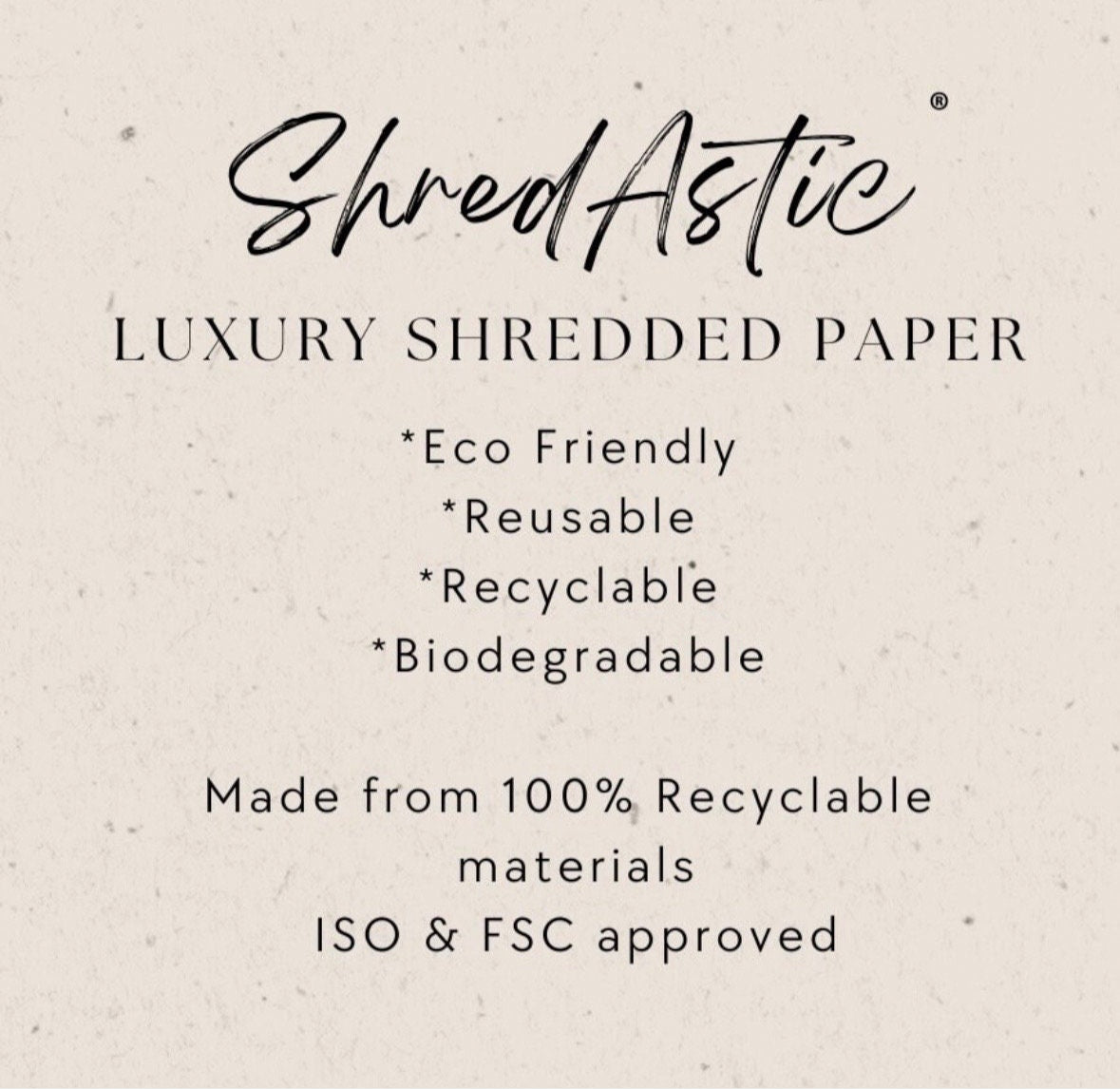 ShredAstic®️ Grey Black Gold ZigZag Crinkle Paper Mix
