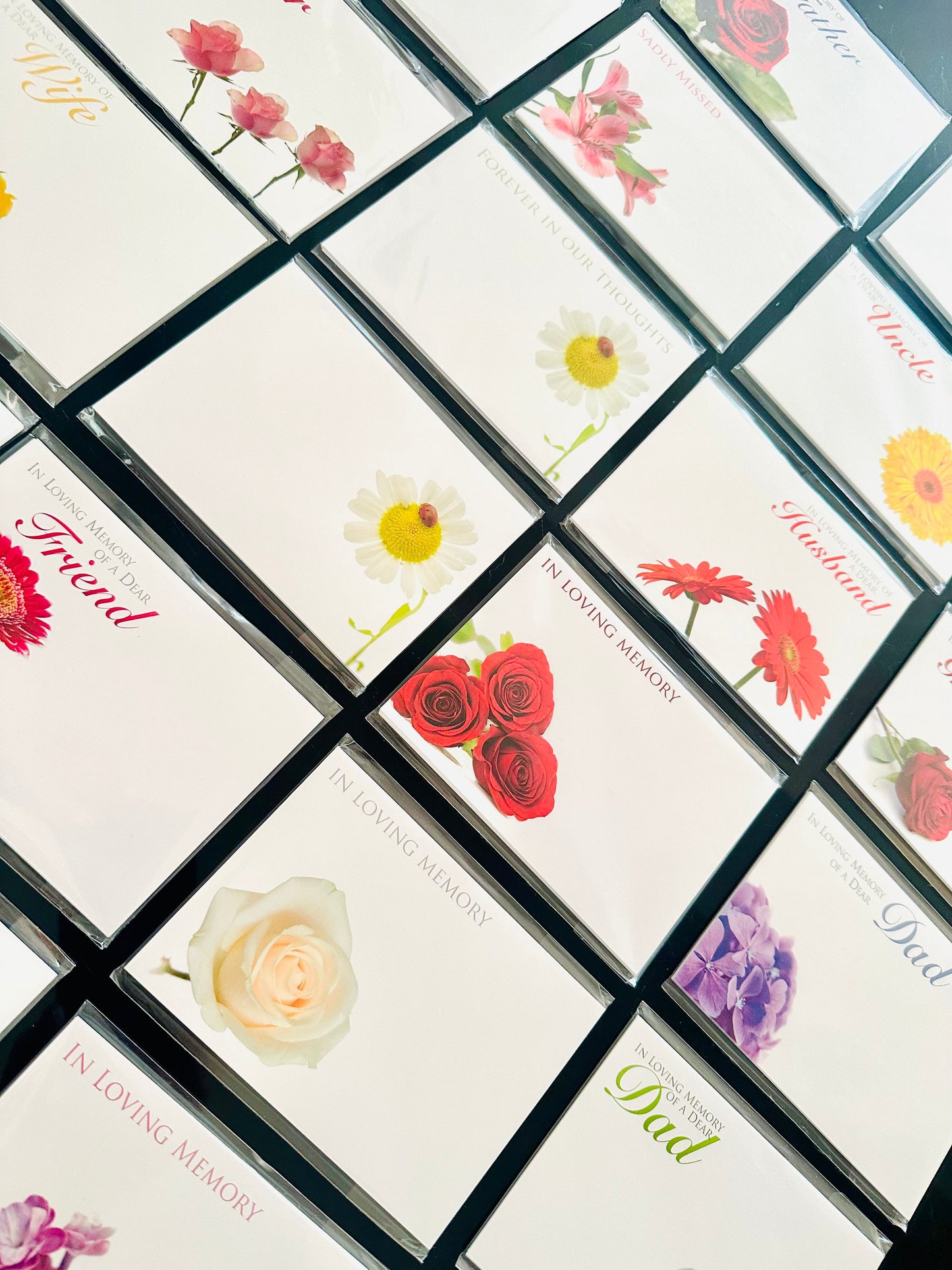 Funeral (Pack of 9) Memorial Cards - 9.5 x 12cm
