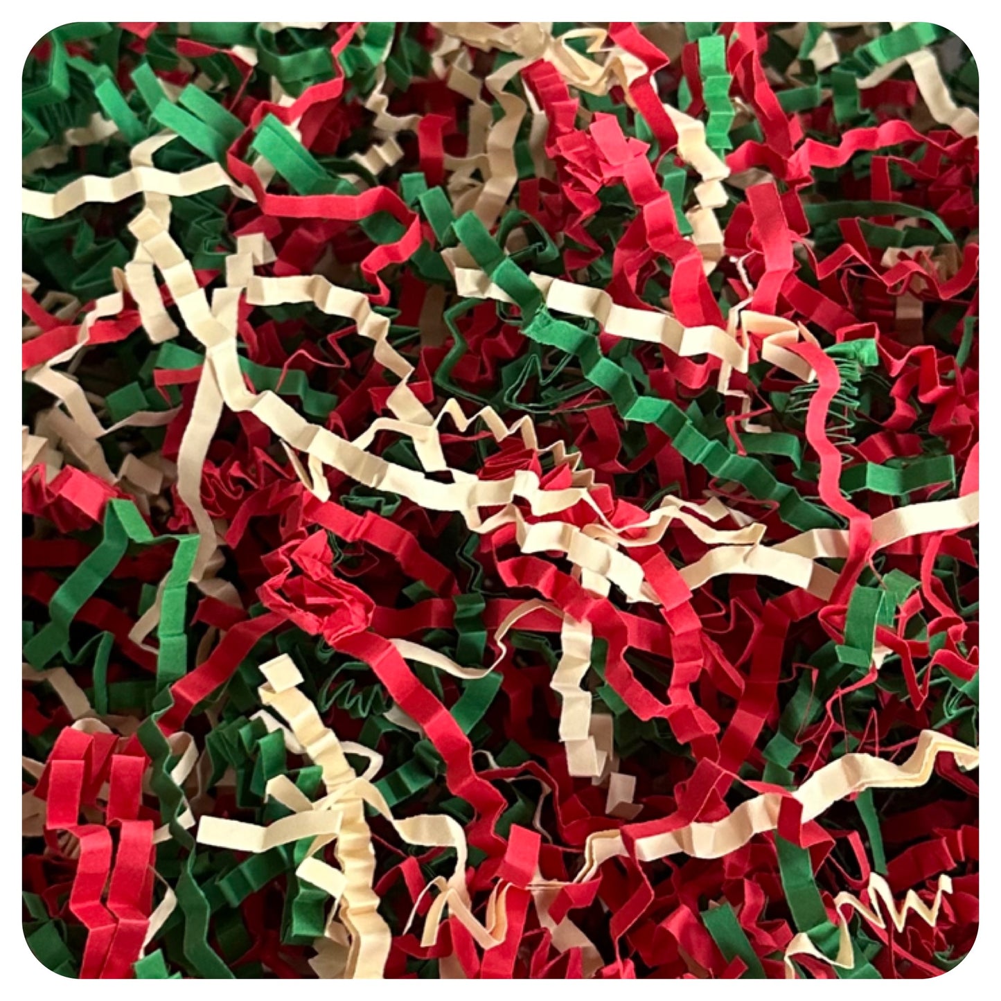 Christmas - Green, Red, Cream Mix