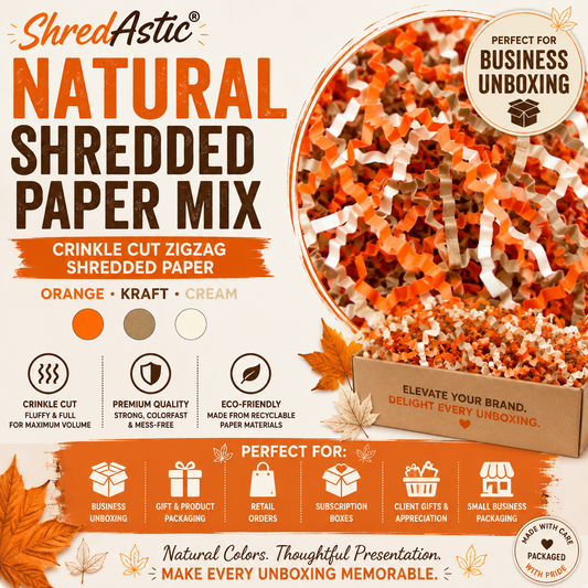 Autumn - Orange, Kraft & Cream ZZ Mix
