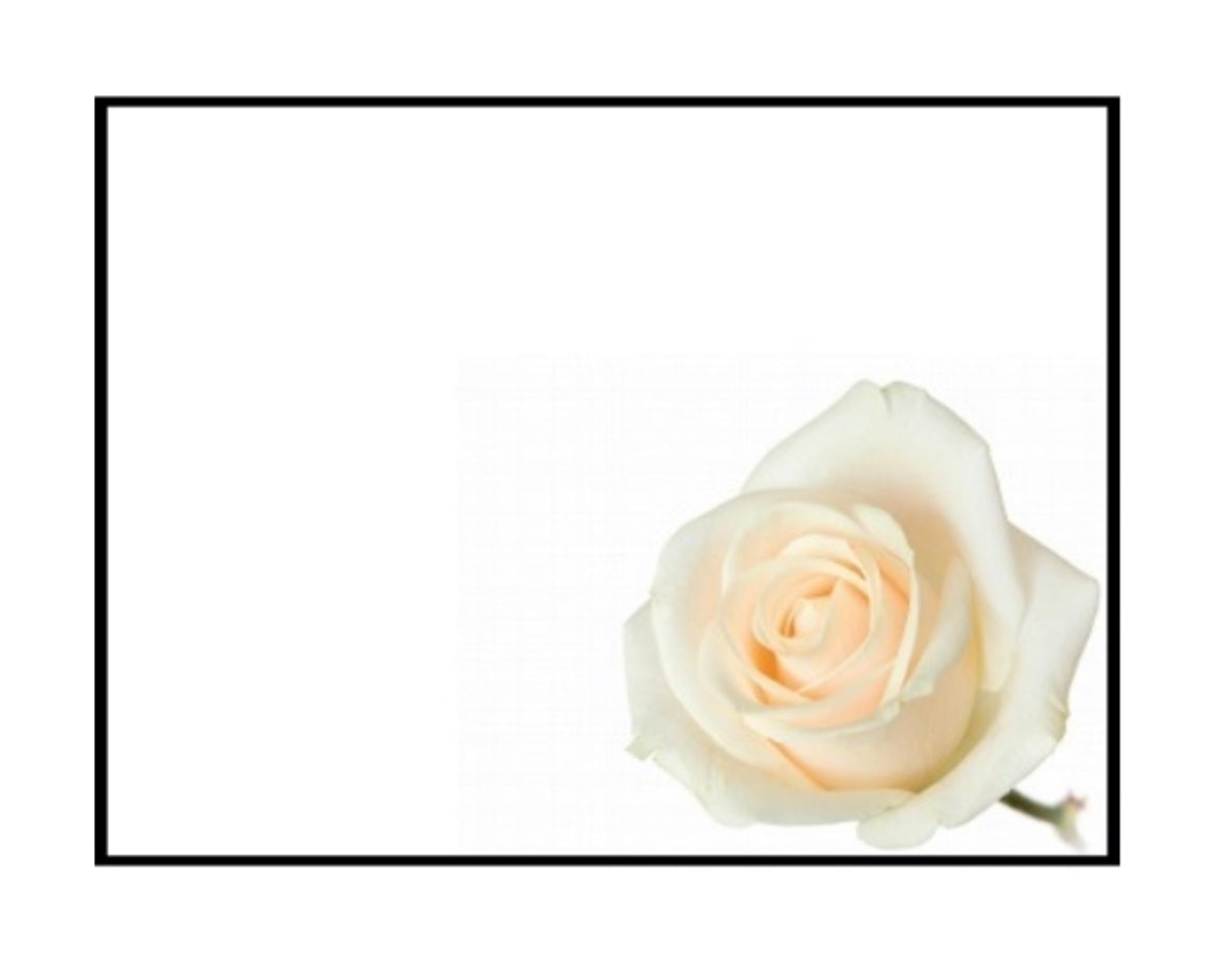 Large Funeral Memorial Cards - 9.5 x 12cm
