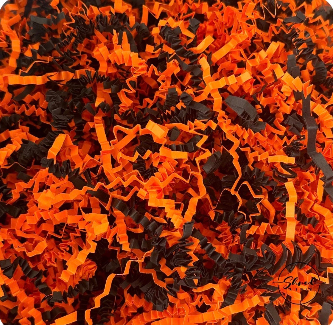Pumpkin - Orange & Black ZZ Mix