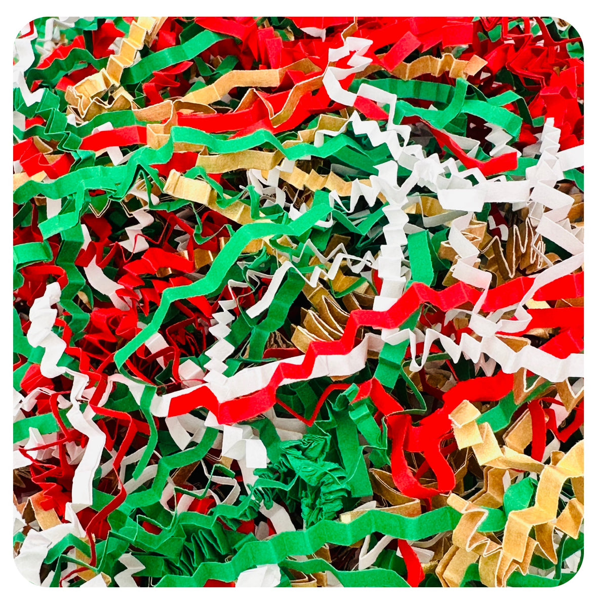 Christmas - Red, Green, White & Gold ZZ Mix