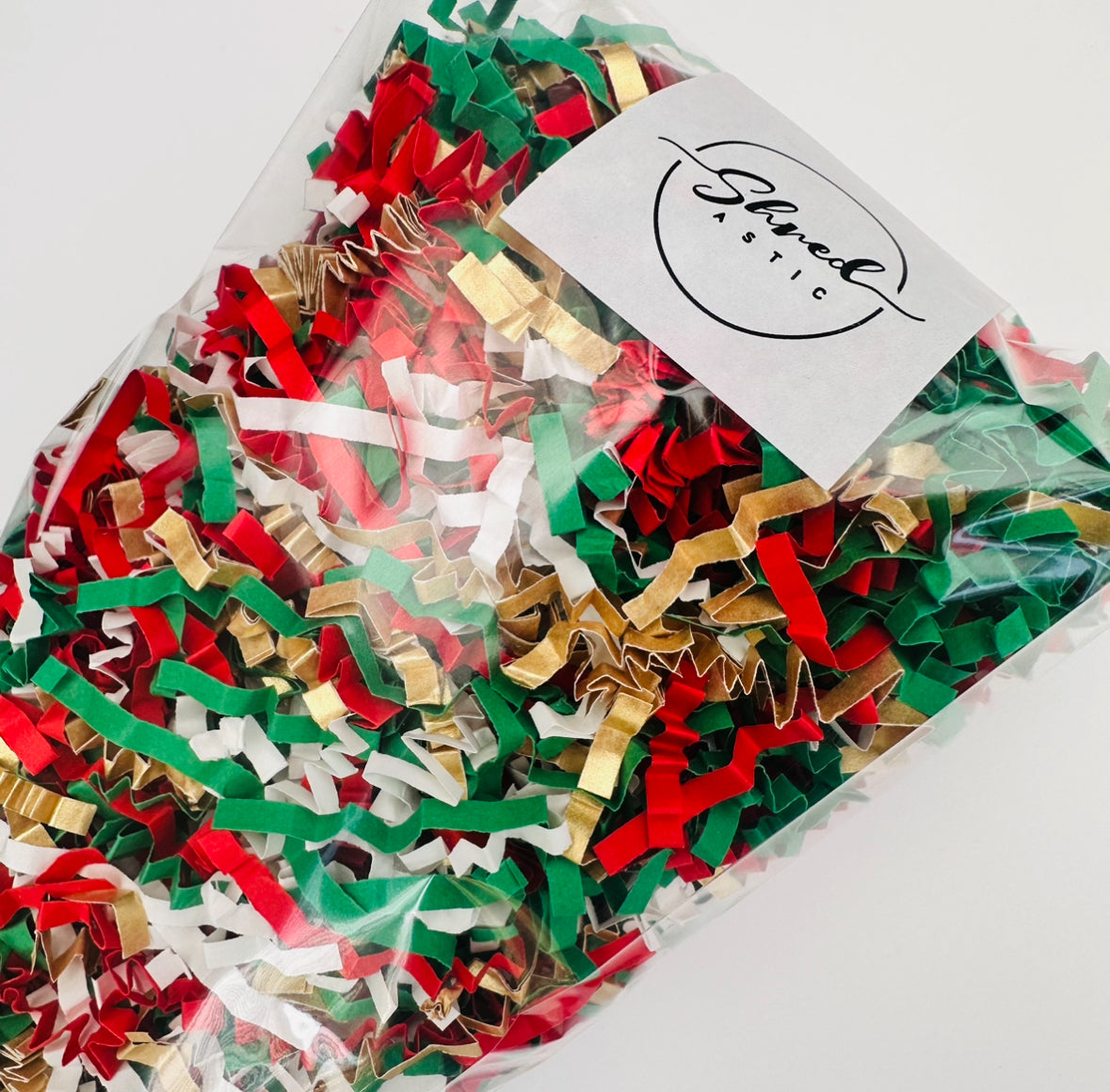 ShredAstic®️ Christmas ZigZag Crinkle Paper Mix