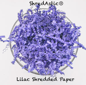 ShredAstic®️Clover Lavender ZigZag Crinkle Paper Mix