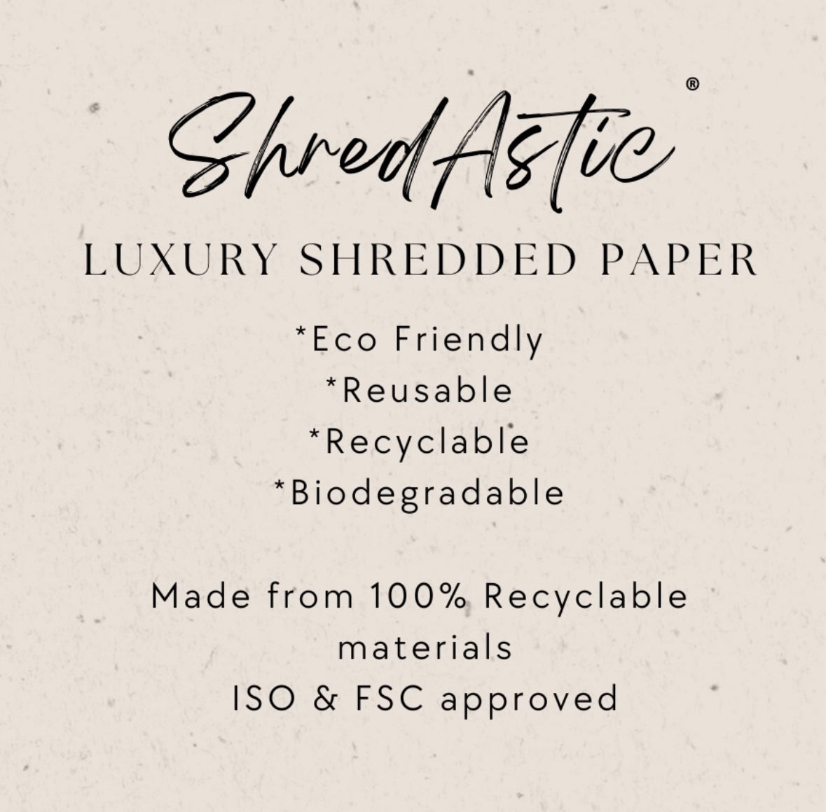 ShredAstic®️ White, Gold & Ivory ZigZag Crinkle Paper Mix