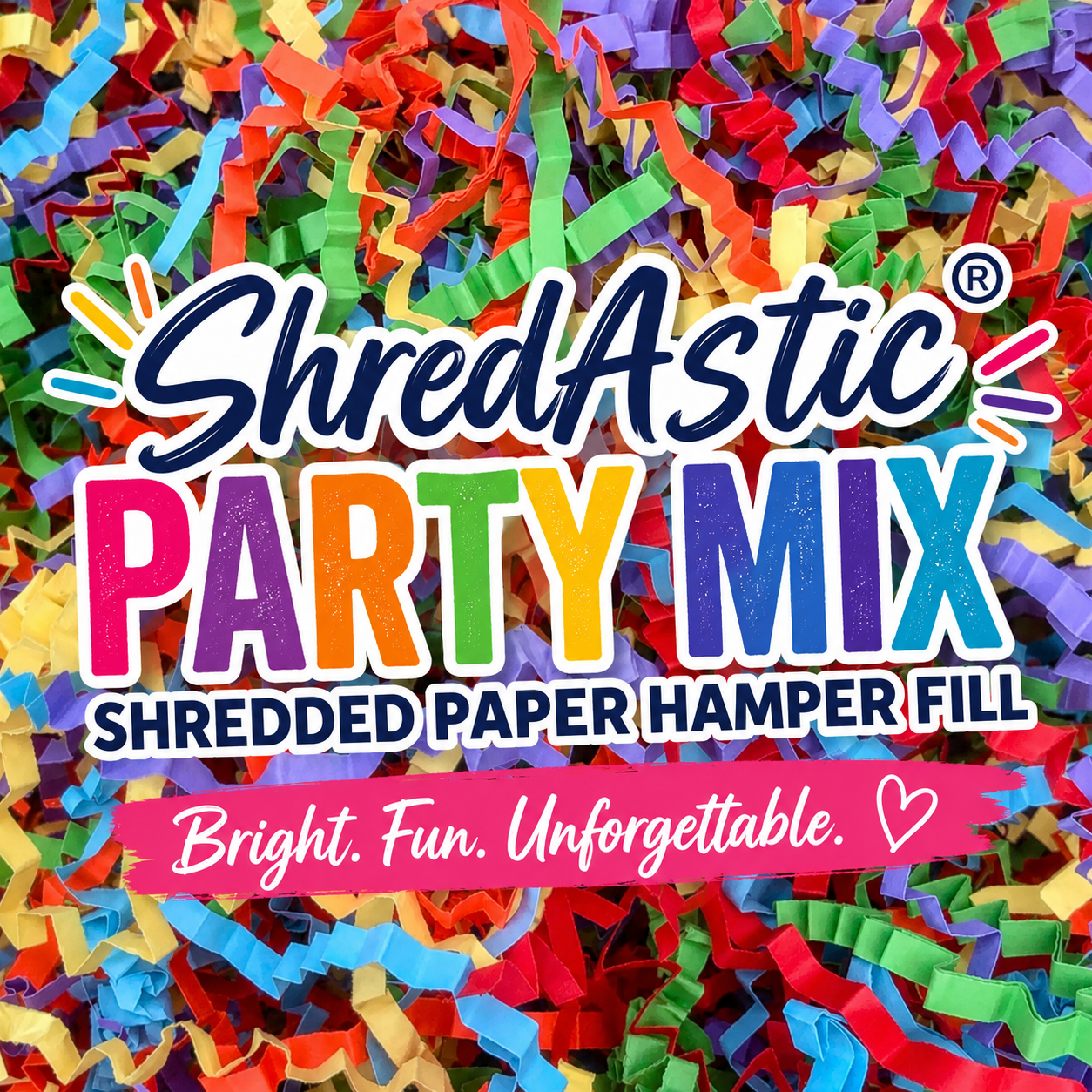 Party - Red, Blue, Lilac, Yellow, Orange & Green ZZ Mix