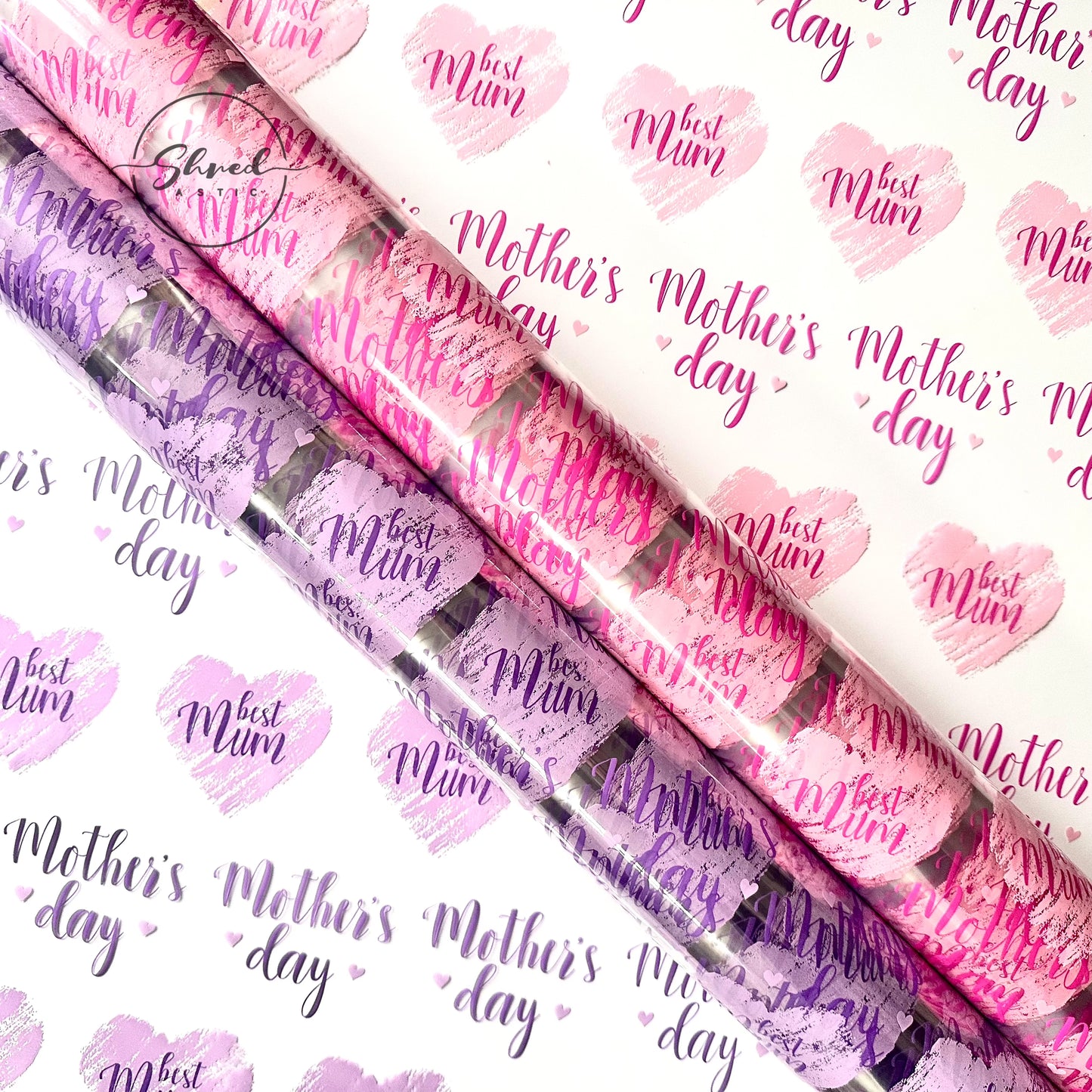 Lilac Mothers Day Cellophane