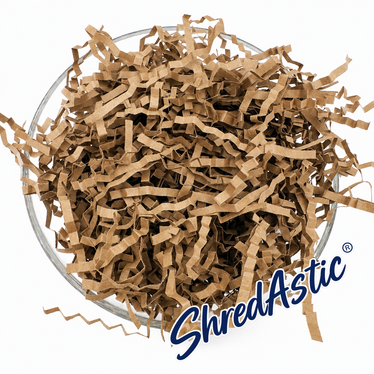Natural Kraft ZigZag Shredded Paper