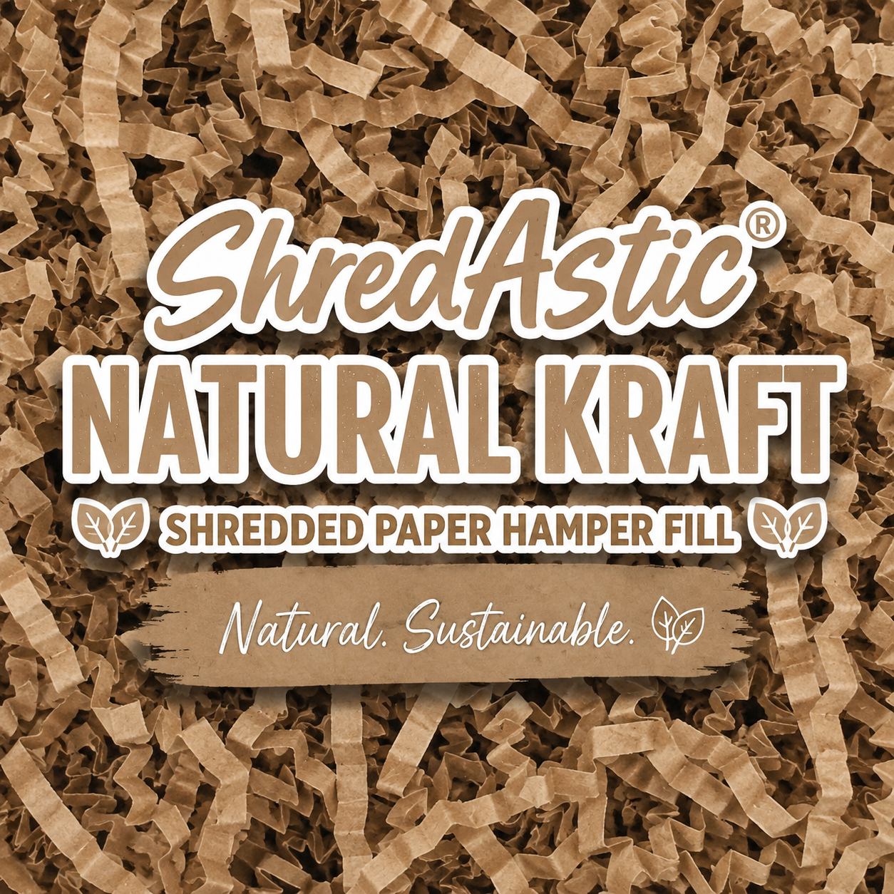 Natural Kraft ZigZag Shredded Paper