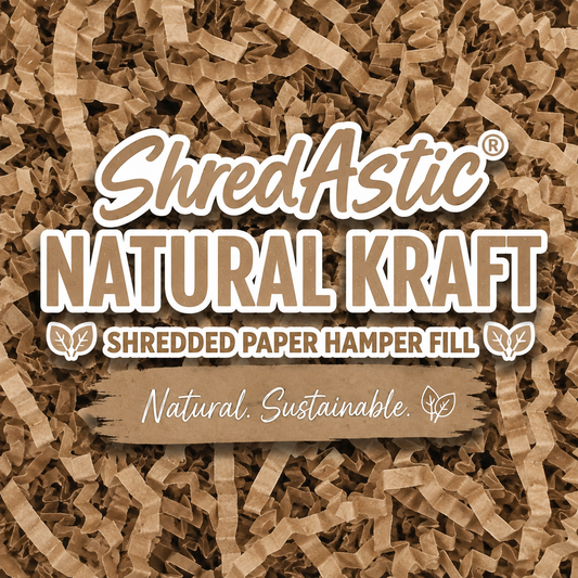 Natural Kraft ZigZag Shredded Paper