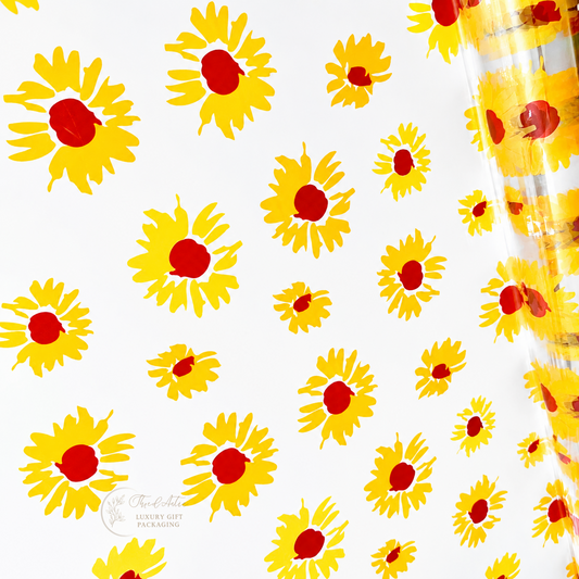 Sunflower Cellophane film wrap