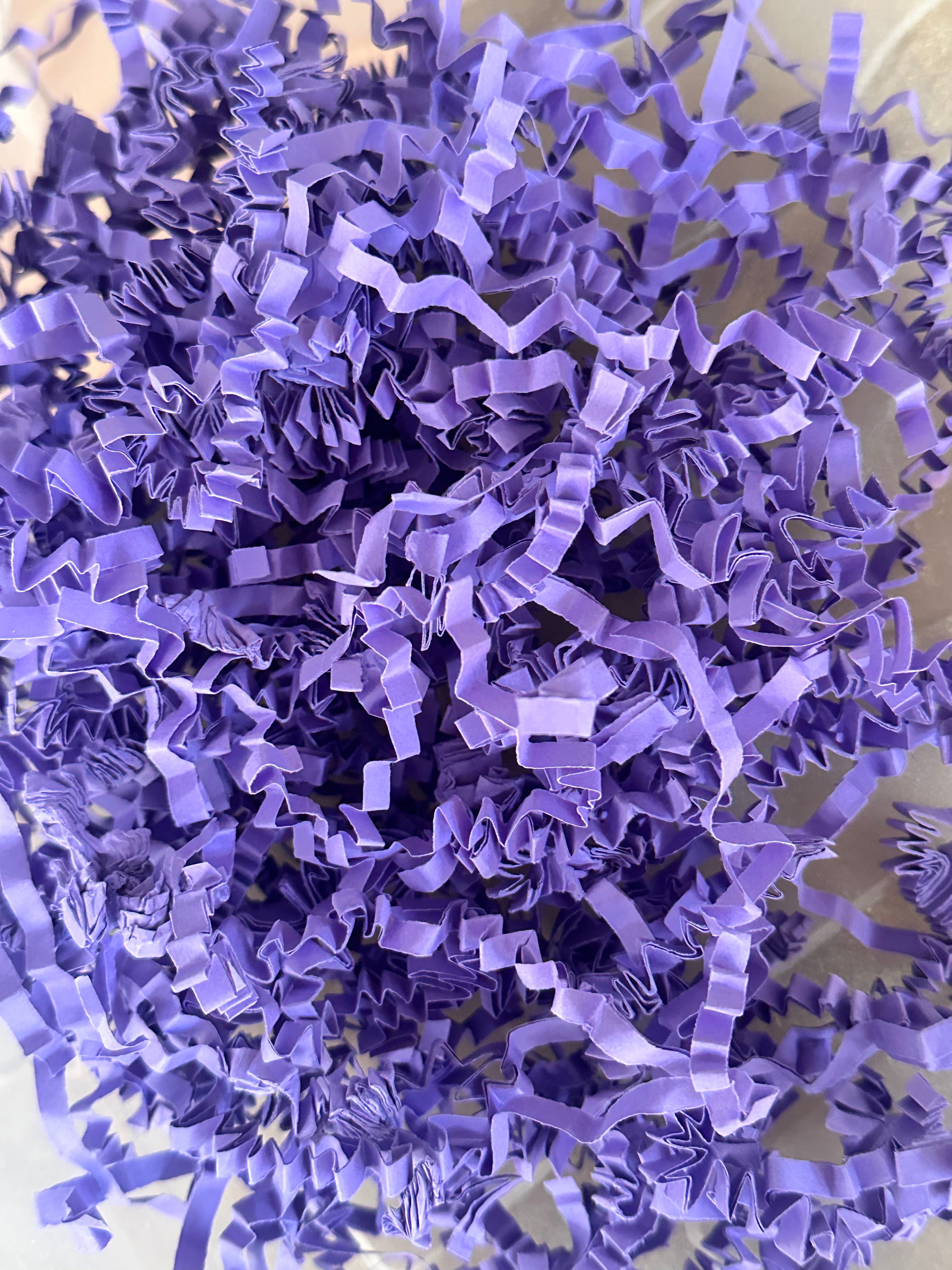 ShredAstic®️Clover Lavender ZigZag Crinkle Paper Mix