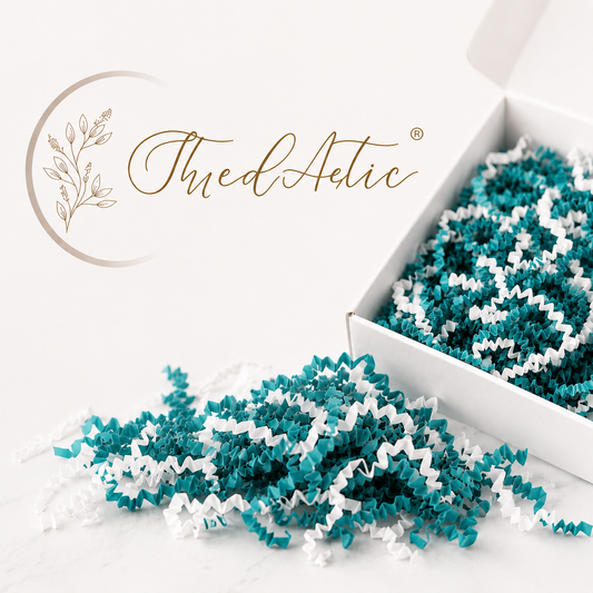 Teal & White ZZ Mix