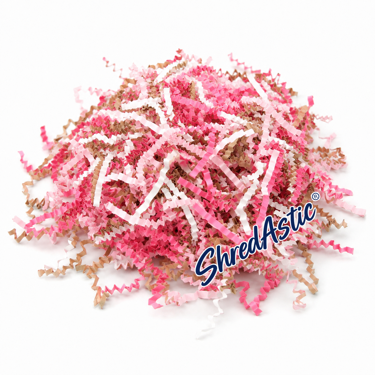Sweetheart - Candy Pink, Pale Pink & Natural Kraft ZZ Mix