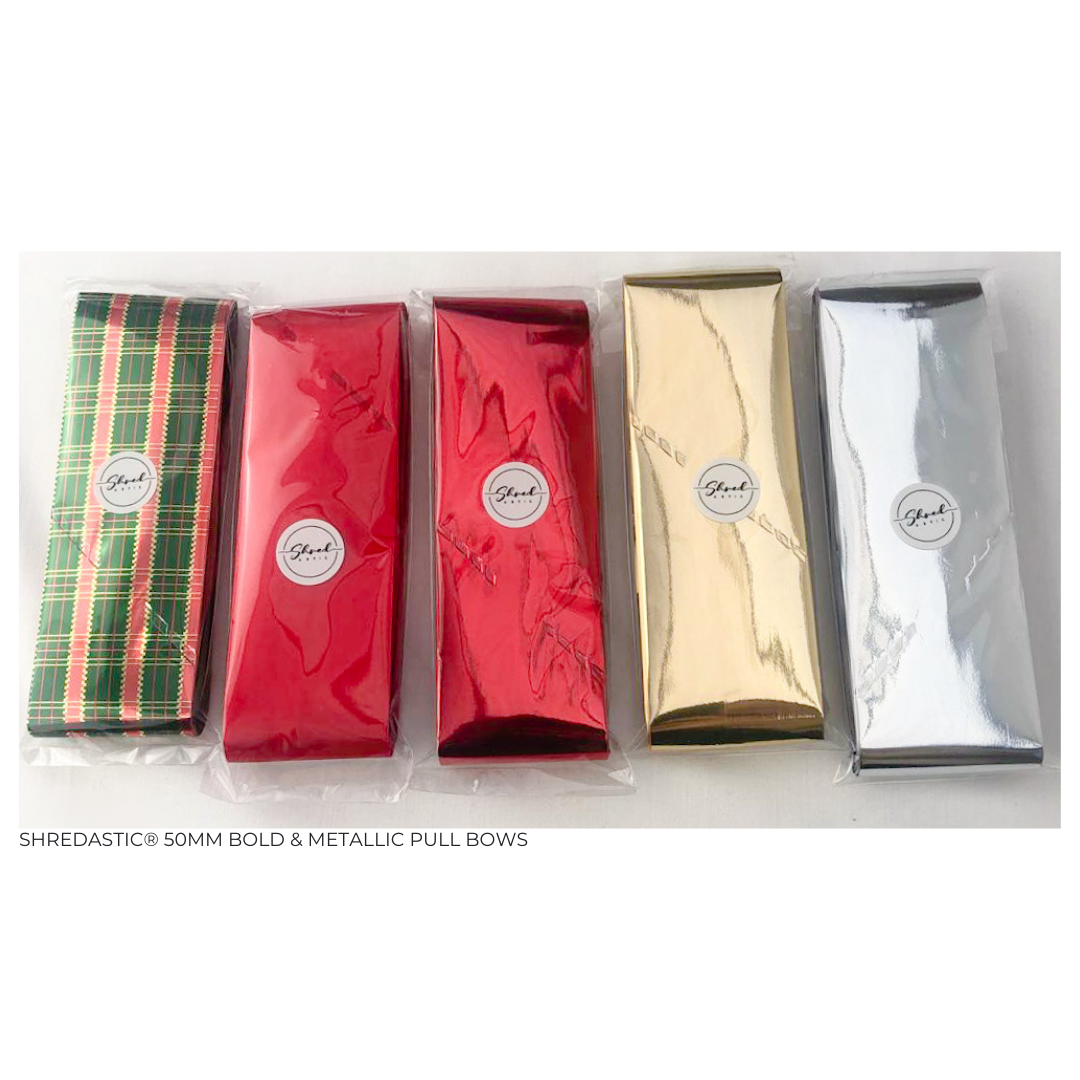 Pull Bow 'Single Pack' 30MM - Metallic Gold