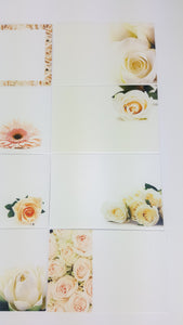 Peach, Blush, Bridal (Pack of 12) Floristry Cards