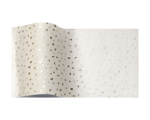 ShredAstic Luxury Silver Reflections Tissue Paper + 3M Natural Jute