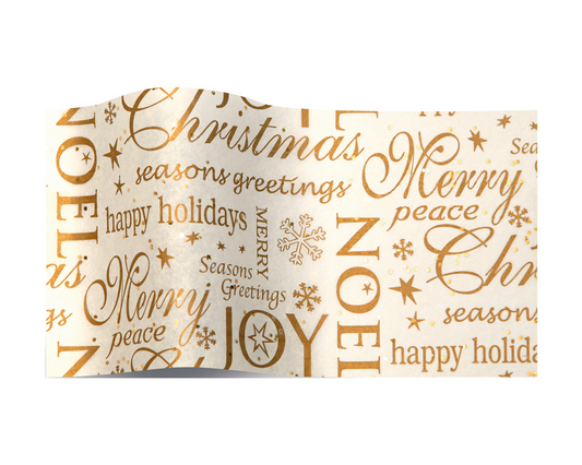 Christmas - Noel Gemstone Tissue Paper