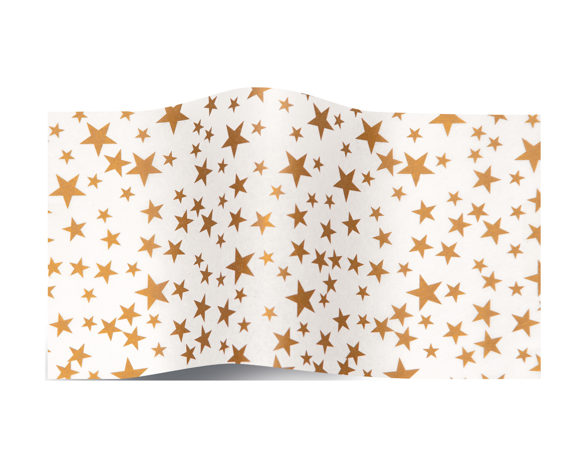 ShredAstic Luxury Gold Star Precious Metals Tissue Paper + 3M Natural Jute