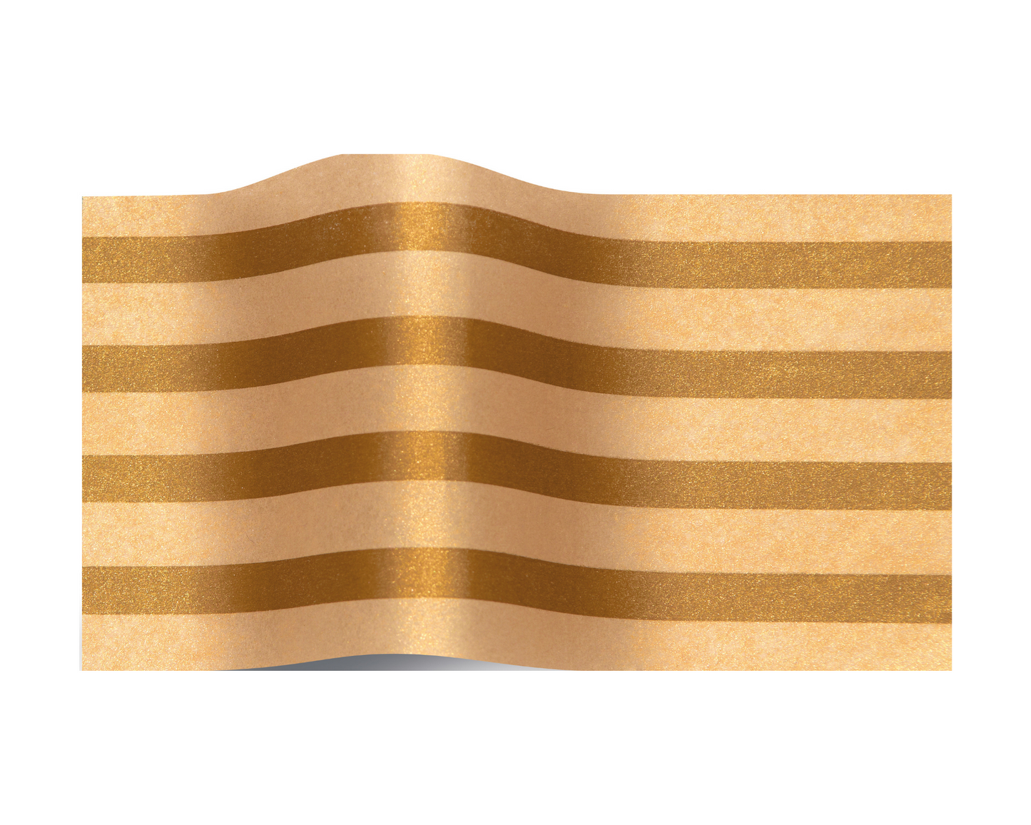 Sun Gold / Gold Stripe Tissue Paper
