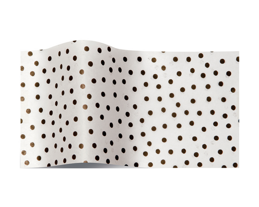 Speckled White Tissue Paper