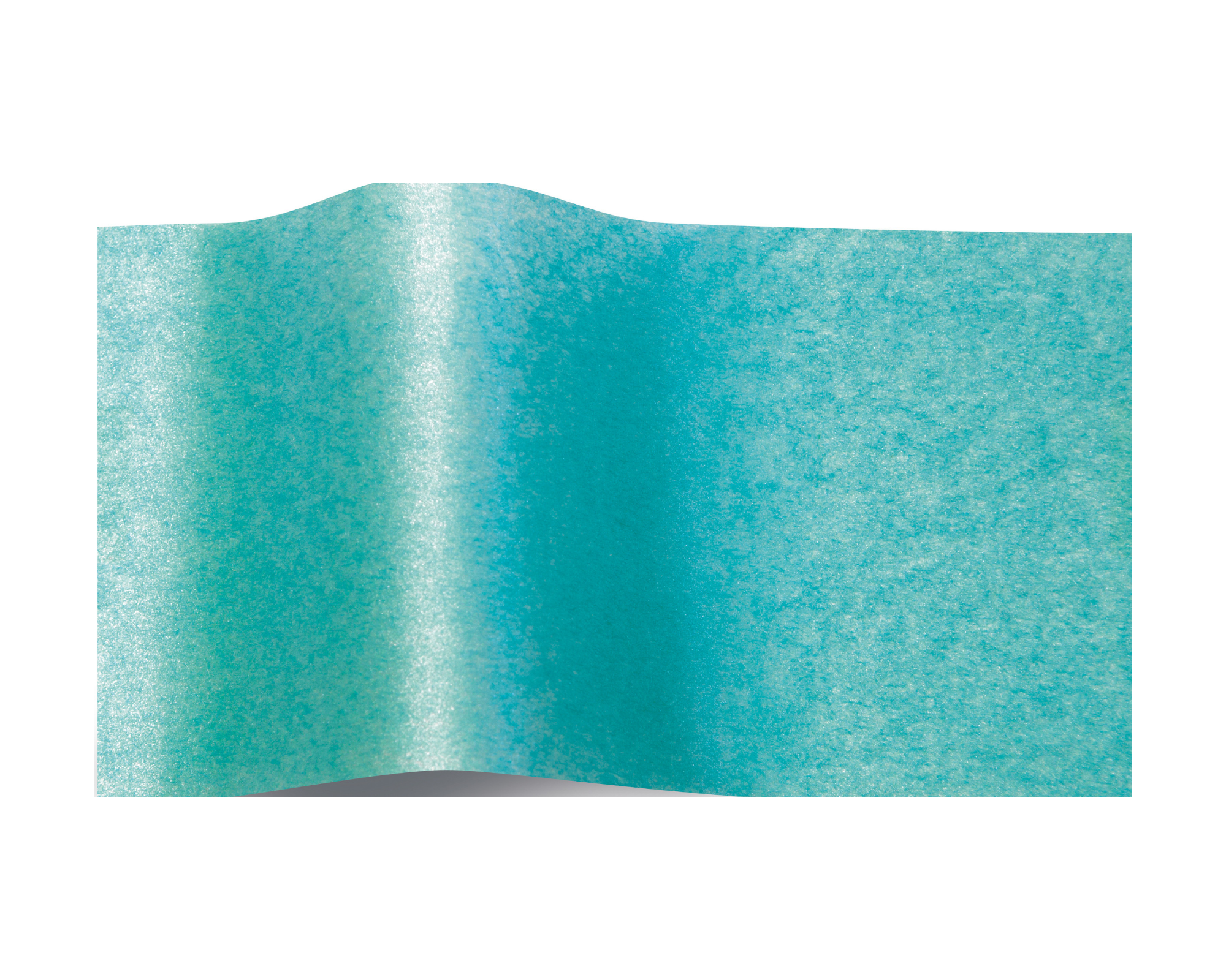 ShredAstic Luxury Turquoise Pearlesense Tissue Paper + 3M Natural Jute