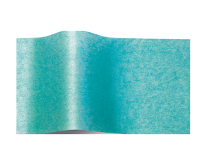 ShredAstic Luxury Turquoise Pearlesense Tissue Paper + 3M Natural Jute