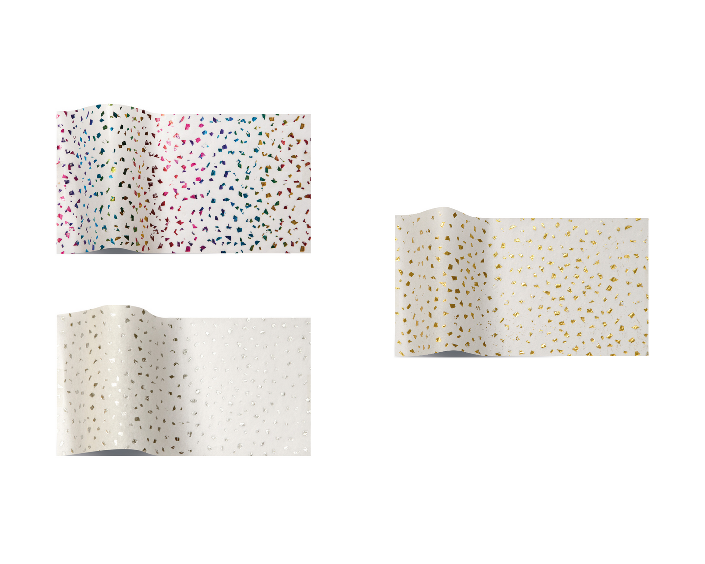 Silver Reflection Tissue Paper