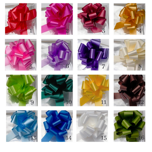 Clear Cellophane & Pull Bow