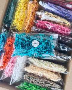 ShredAstic®️ Blue ZigZag Crinkle Paper