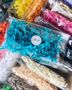 ShredAstic®️ Blue ZigZag Crinkle Paper
