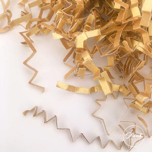 ShredAstic®️ Gold ZigZag Crinkle Paper