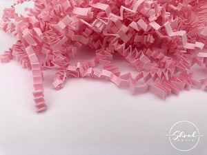 ShredAstic®️ Pale Pink ZigZag Crinkle Paper