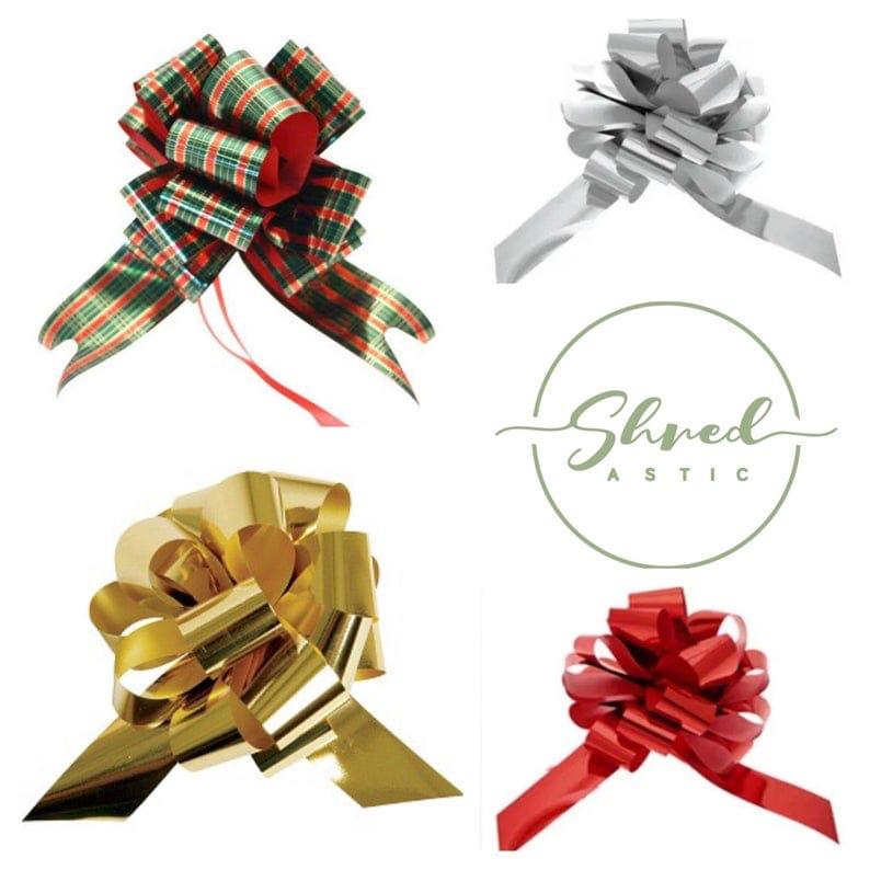 Pull Bow 'Single Pack' 30MM - Metallic Gold