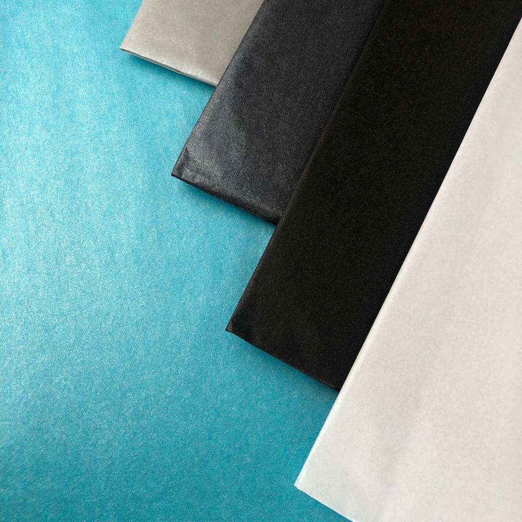 Turquoise Pearlesense Tissue Paper