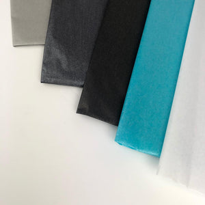 ShredAstic Luxury Pewter Pearlesense Tissue Paper + 3M Natural Jute