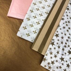 ShredAstic Luxury Copper Precious Metals Tissue Paper + 3M Natural Jute