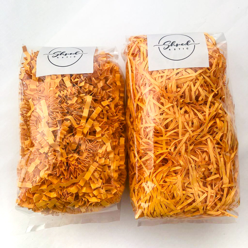 Ochre Standard Shredded Paper
